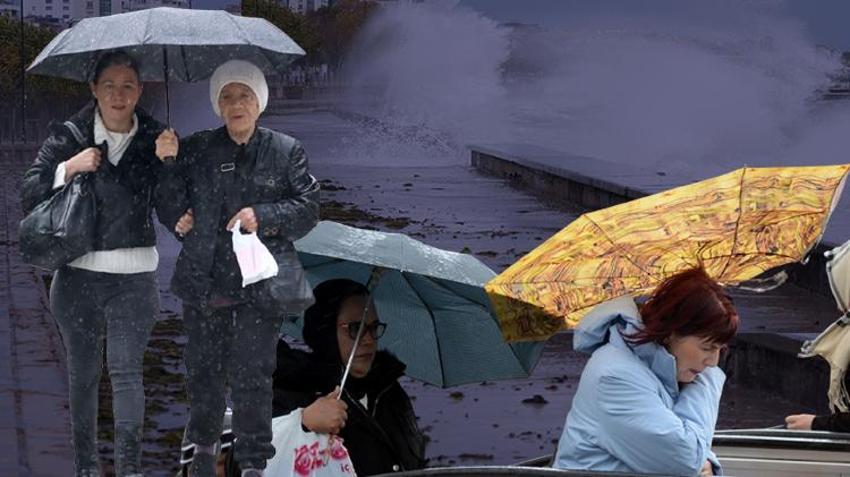 Meteoroloji'den yen hava durumu raporu! İstanbul dahil birçok il için sağanak ve kar uyarısı