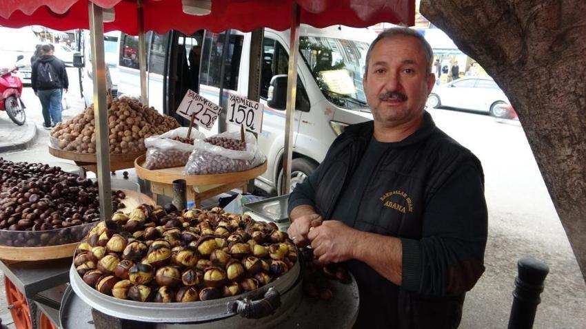 Adana'da kestanenin kilosu 500 olunca yöntem değişti! Artık daha ucuza böyle yiyorlar