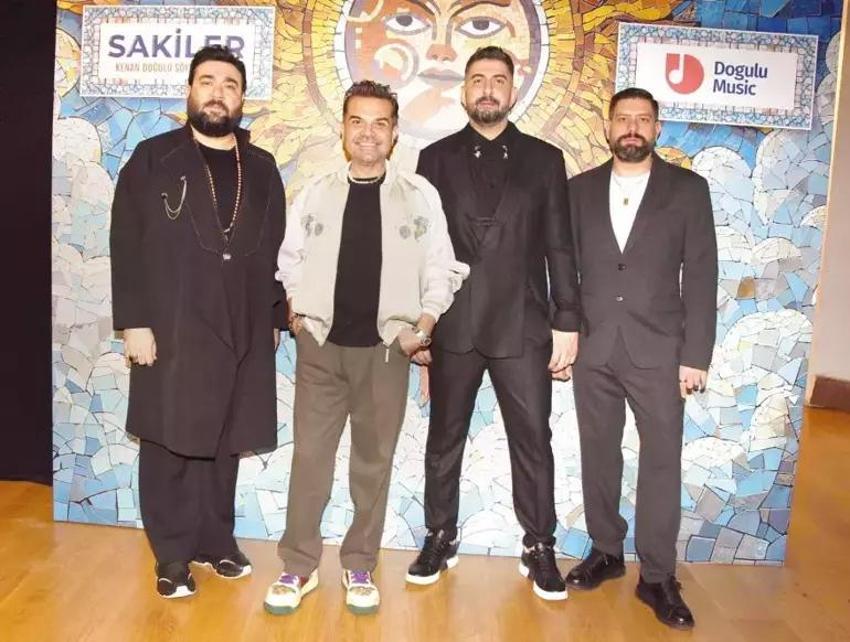 Sakiler ve Kenan Doğulu'nun özel davetine ünlü akını! Projelere devam edilecek