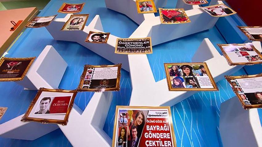 Meslektaşları 24 Kasım Öğretmenler Günü'nde şehit öğretmen Şenay Aybüke Yalçın'ı unutmadı
