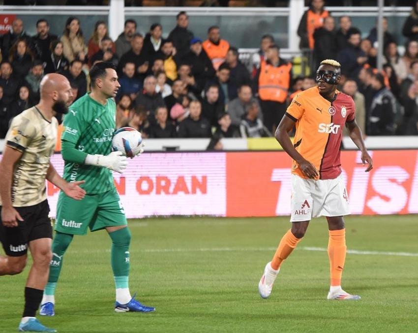 Bodrum FK Galatasaray maçında 3 puan tek golle geldi