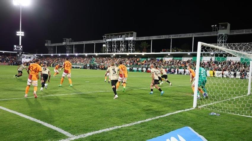 Bodrum FK Galatasaray maçında 3 puan tek golle geldi