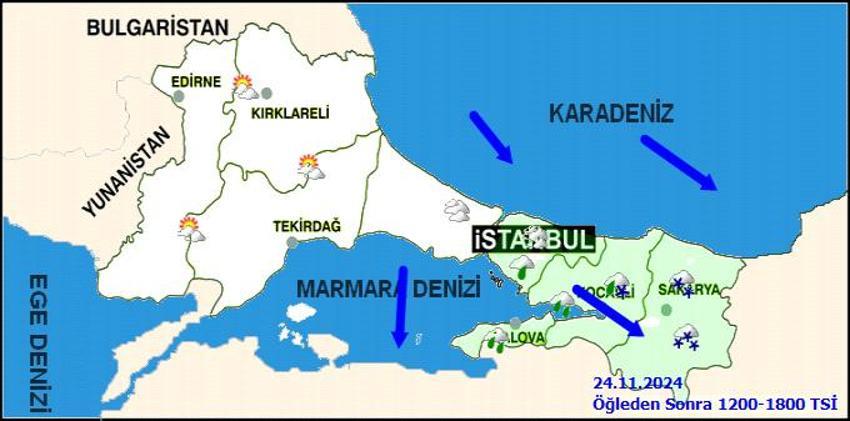 Lapa lapa kar yağışı etkisini artırıyor! Meteoroloji haritayı güncelledi, 55 il için alarm verildi, sıcaklıklar 15 derece daha düşecek