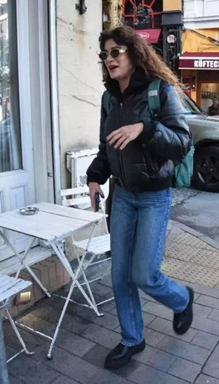 Duygu Sarışın Çağatay Ulusoy sorusunu duyunca hızlıca uzaklaştı