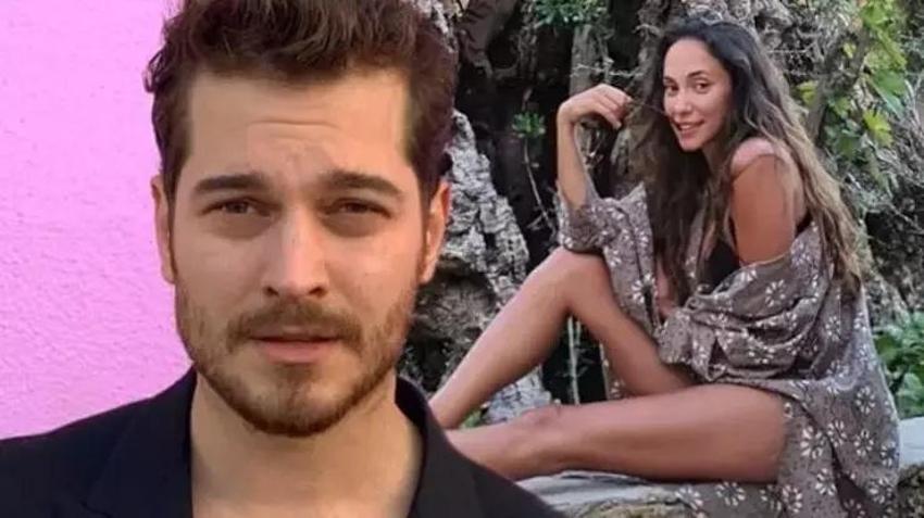 Duygu Sarışın Çağatay Ulusoy sorusunu duyunca hızlıca uzaklaştı