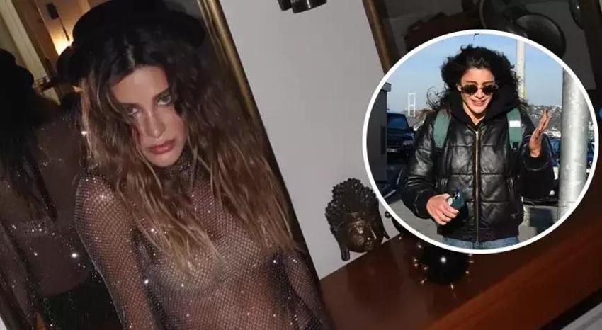 Duygu Sarışın Çağatay Ulusoy sorusunu duyunca hızlıca uzaklaştı