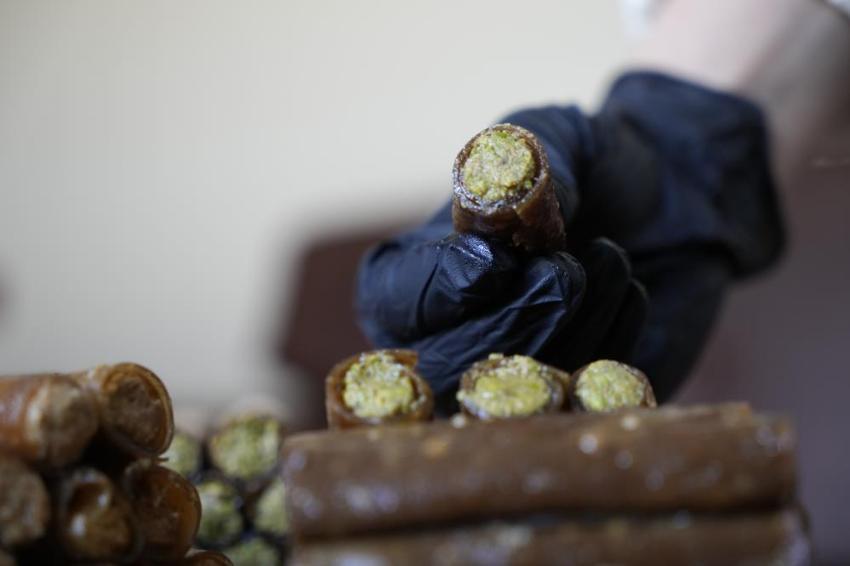 Dubai çikolatası Gümüşhane'nin coğrafi işaret tescilli pestili ile buluştu! Taleplere yetişemiyorlar 