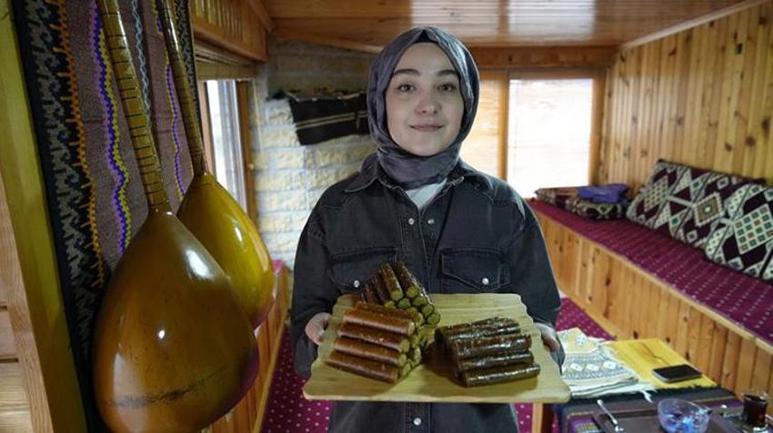 Dubai çikolatası Gümüşhane'nin coğrafi işaret tescilli pestili ile buluştu! Taleplere yetişemiyorlar 