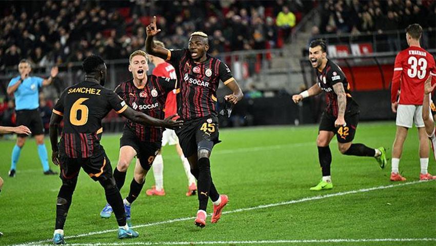 Galatasaray, Hollanda'dan namağlup dönüyor!