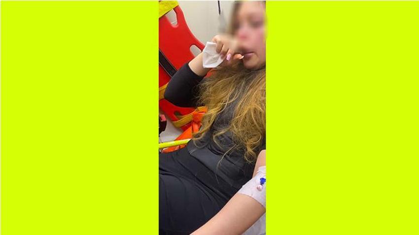 Kağıthane'de uzaklaştırma kararı verilen eski sevgili kapının önüne gelerek cama taş attı!