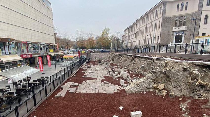 Ankara 'da 2 bin 700 yıllık tarihi Roma yolu ziyarete açılacak