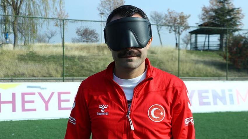 Ankara'da görme engelli çifti futbol kavuşturdu