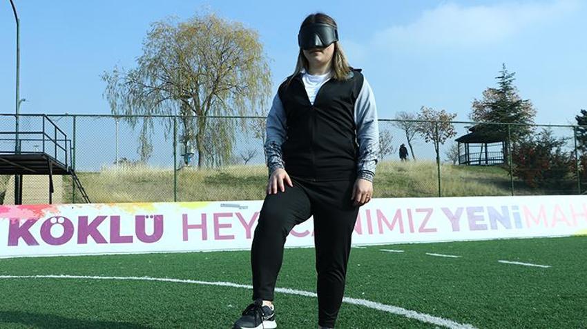 Ankara'da görme engelli çifti futbol kavuşturdu