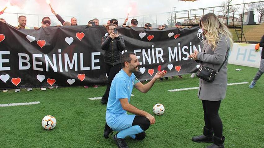 Ankara'da görme engelli çifti futbol kavuşturdu