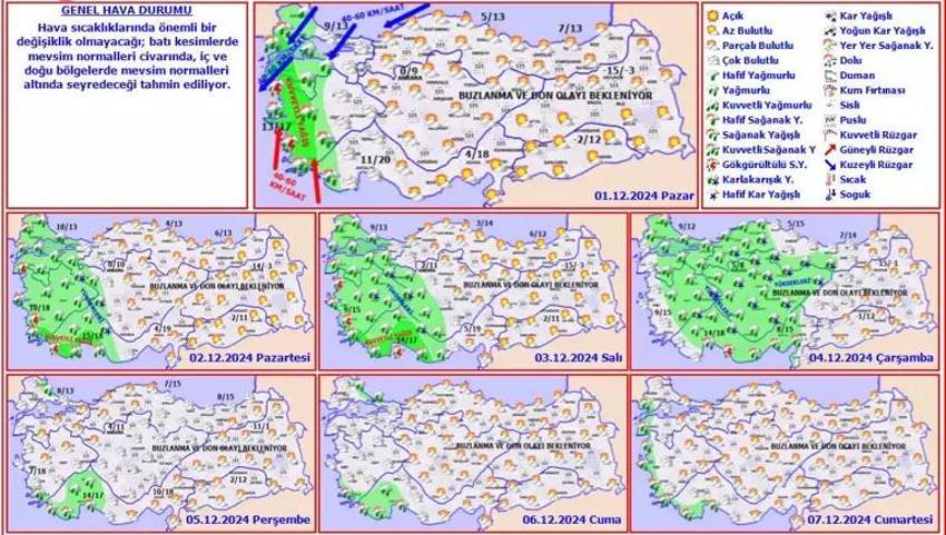 Meteoroloji son dakika duyurdu! Bu gece yarısı başlıyor, 3 gün sürecek, İstanbul dahil çok sayıda kent için yeni uyarı...