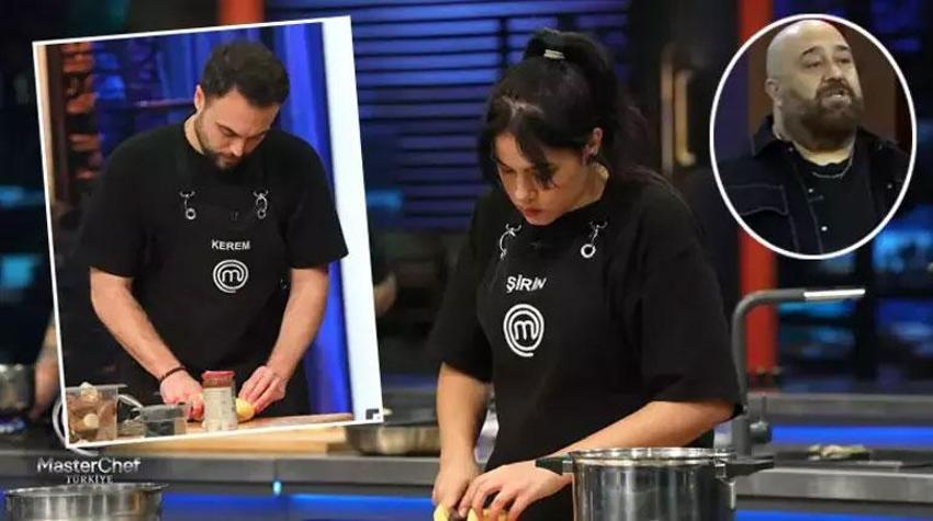 Masterchef'te Somer Şef Kerem ile Şirin'i uyardı! Yarışmada elenen isim belli oldu