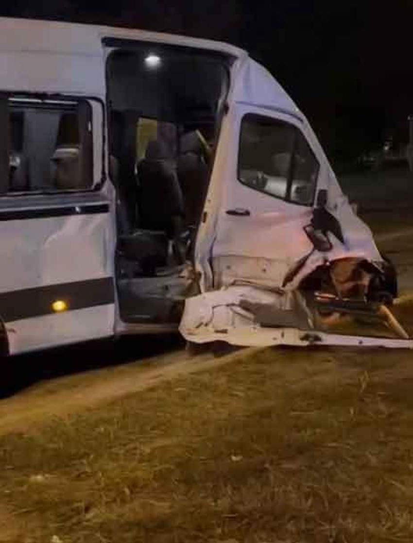 Adana'da uçuş ekibini taşıyan araç kaza yaptı: Kaptan pilot hayatını kaybetti, 9 yaralı
