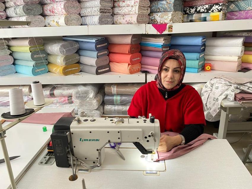 Yozgat'ta annesinden öğrendiği yorgancılığı mesleğe dönüştürdü