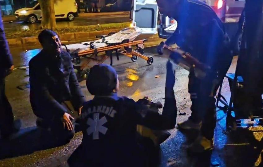 Kaza sonrası feryat figan etti: Onlara bişey olmasın, ben öleyim!