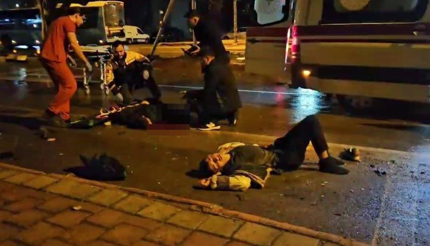 Kaza sonrası feryat figan etti: Onlara bişey olmasın, ben öleyim!