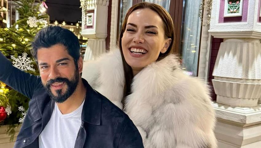 Fahriye Evcen Moskova soğuğunda aşka geldi!
