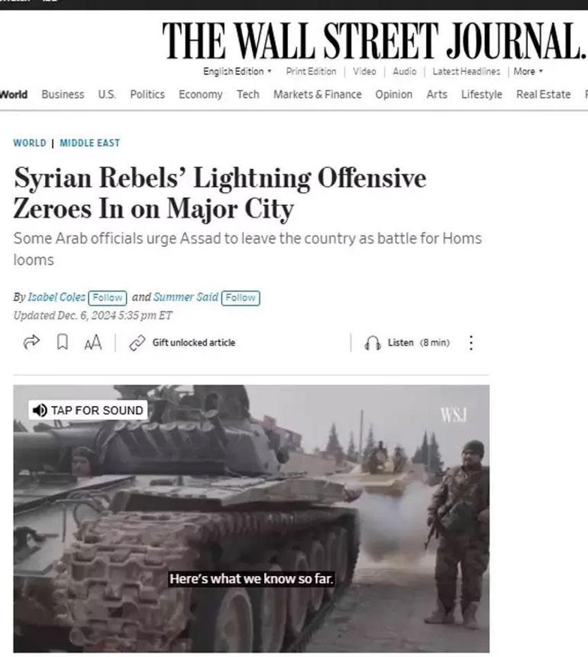 Suriye'de bir devrin sonu: 61 yıllık Baas rejimi çöktü! Rusya: Esad ülkeyi terk etti