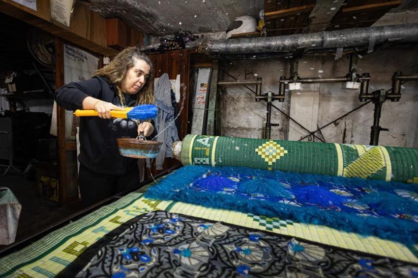 İzmirde geleneksel keçe sanatına modern dokunuşlar! Tire'den dünyaya açıldı: Amerika, Kanada, Almanya gibi ülkelere ulaşıyor