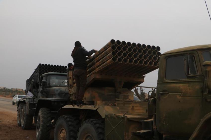 Hama'da rejimden geriye tanklar kaldı