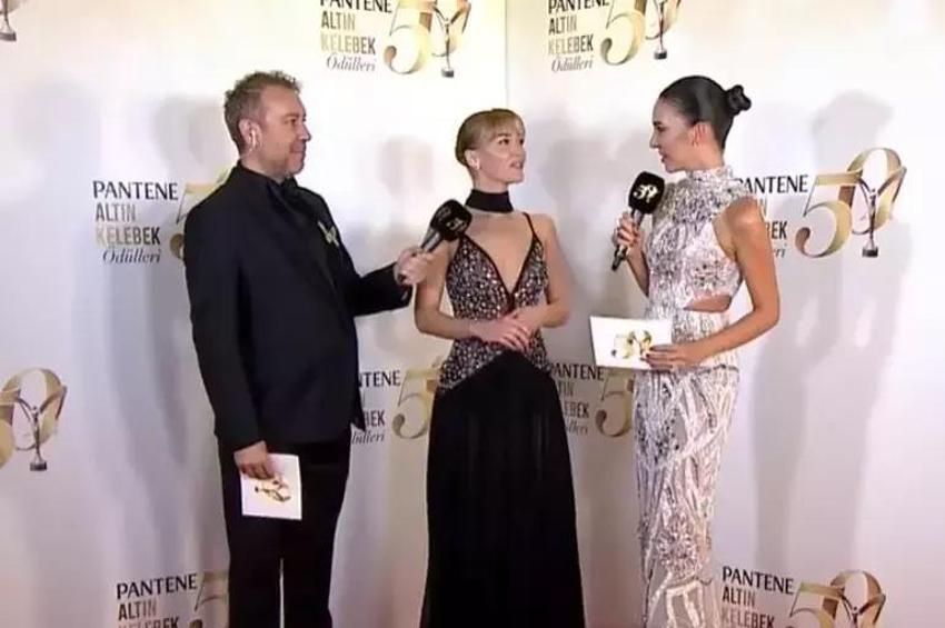 Altın Kelebek'te şıklık yarışı! Ünlüler göz kamaştırdı 