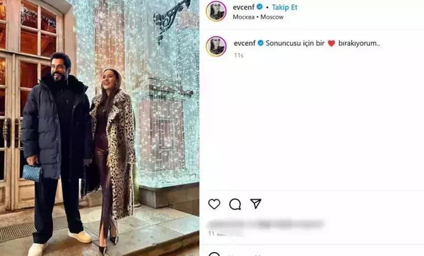 Burak Özçivit ve Fahriye Evcen Formula 1 pistinde! 