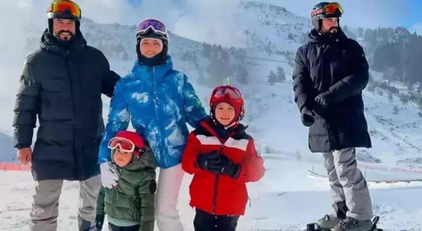 Burak Özçivit ve Fahriye Evcen Formula 1 pistinde! 