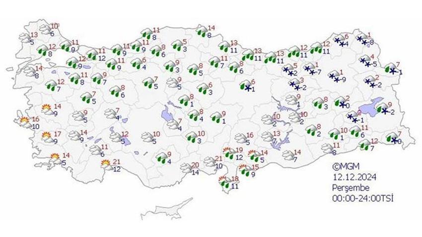 Meteoroloji'nin son açıklamasına göre İstanbul'a kış geri geliyor! Yağmur yağışları yerini kar yağışlarına bırakıyor