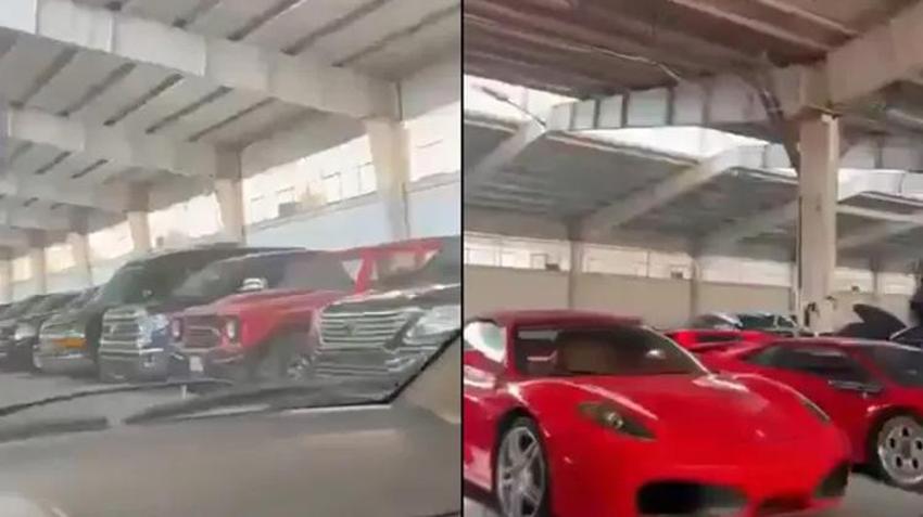 Esad'ın milyon dolarlık otomobil koleksiyonu ortaya çıktı! İsrail, Suriye planını devreye soktu