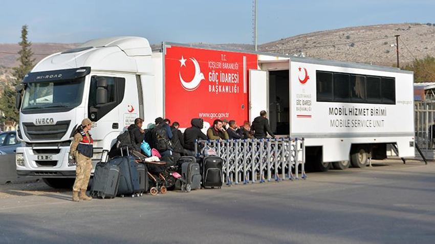 Cilvegözü Gümrük Kapısı'nda Suriyelilerin ülkelerine dönüş yoğunluğu yaşanıyor