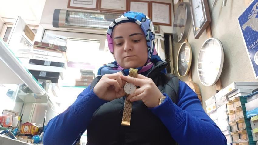 Türkiye'de bu işi yapan 5 kadından birisi oldu! Mesleği babadan miras kaldı