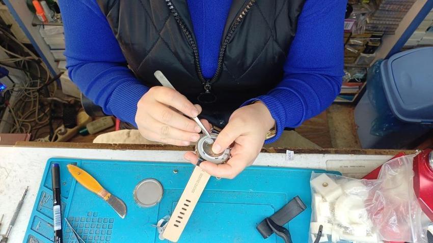 Türkiye'de bu işi yapan 5 kadından birisi oldu! Mesleği babadan miras kaldı