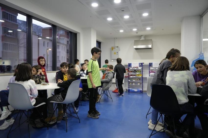 Bu okulda kantin var, işletmeci yok! Gümüşhaneli çocuklar dürüstlük sınavını geçti