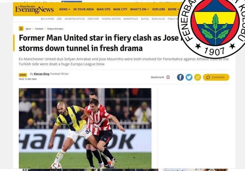 2-0 sonrası 'Fenerbahçe'de işler iyi gitmiyor' deyip Mourinho'nun kovulacağını yazdılar