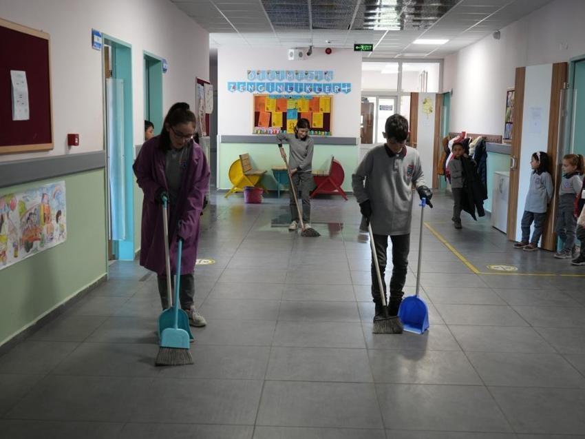 Bu köyü ortaokul öğrencileri temizliyor! Okulda hazırlanan proje Türkiye'de 3'üncü oldu