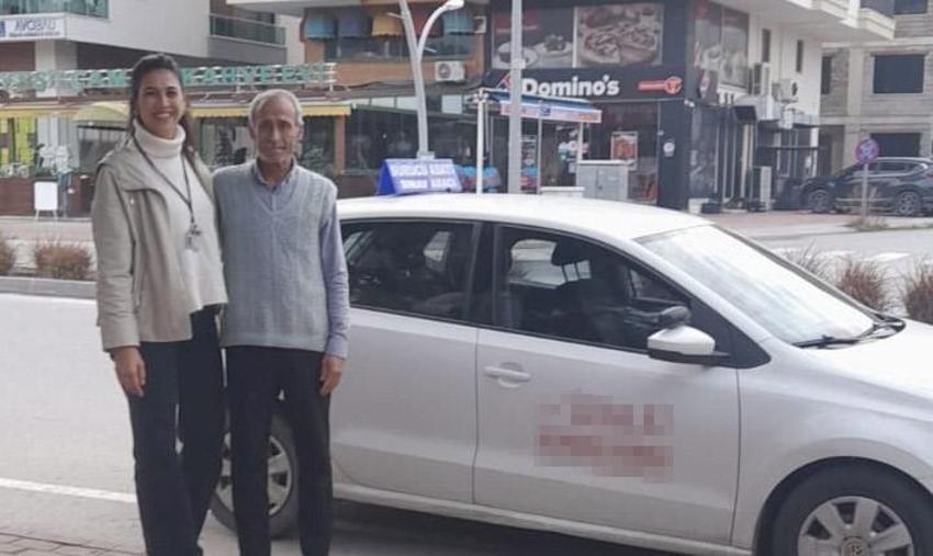 Antalya'da bir babanın duygulandıran azmi! Hasta oğlunu hastaneye götürmek için ehliyet aldı