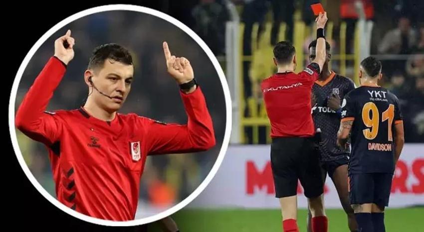 Hakeme sert çıktı: İki kere kabahat! Başakşehir maçındaki kırmızı kart kararı doğru mu? 