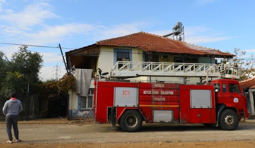 Depoda yangın çıktı, evde olmayan eşini sorumlu tutup darp etmeye kalkıştı!