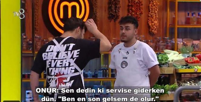 Masterchef'te ilk 6'ya kalan üçüncü isim belli oldu! İki yarışmacı arasında gerginlik