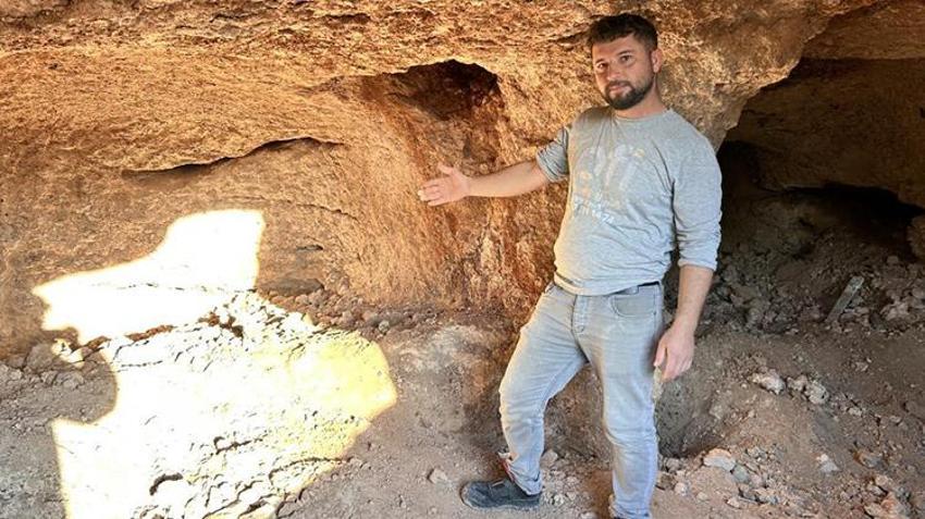 Hatay'da ortaya çıkarılan mezar odaları görüntülendi