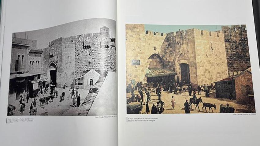 Sultan Abdülhamid döneminin Filistin'ine ışık tutuyor! Daha önce yayınlanmamış fotoğraflar tek kitapta bir araya geldi