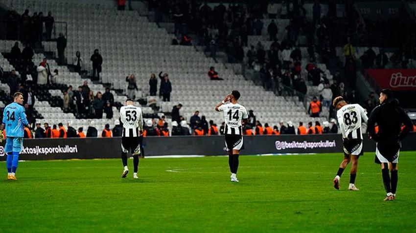 Beşiktaş puan kaybetmeye devam ediyor! 'Çok yazık hepinize iyi tatiller'