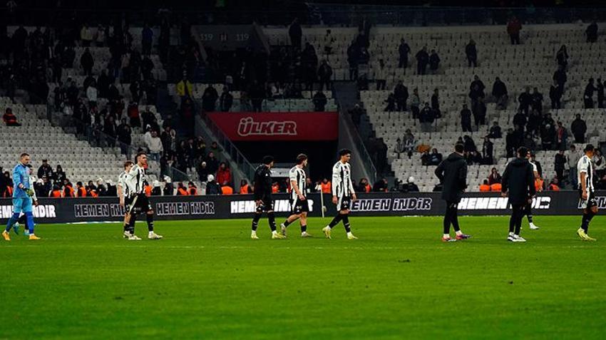 Beşiktaş puan kaybetmeye devam ediyor! 'Çok yazık hepinize iyi tatiller'