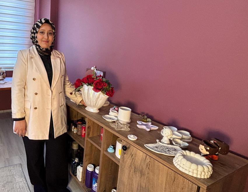 KOSGEB desteği hayatını değiştirdi! Evinin bir odasında başlamıştı, şimdi atölye sahibi, 5 ülkeye satış yapıyor