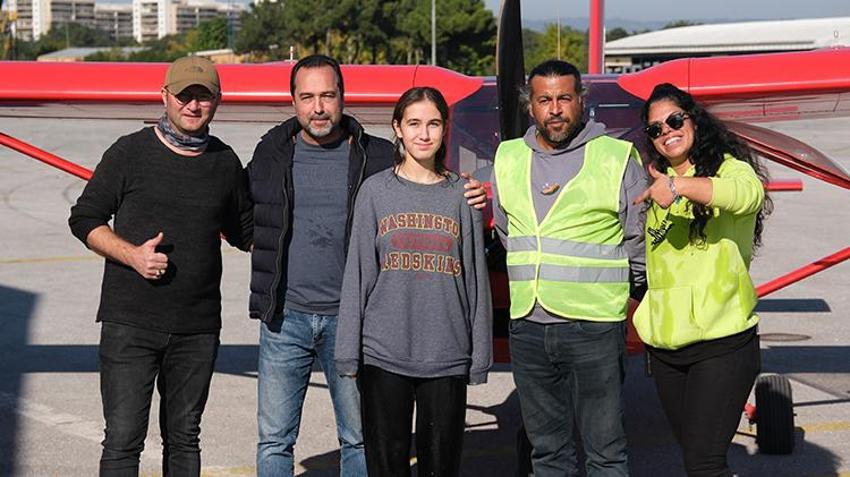 Yaptığı bu uçuşla Türkiye'nin en genç kadın pilotu oldu! 'Sabiha Gökçen'in yolundan gideceğim'