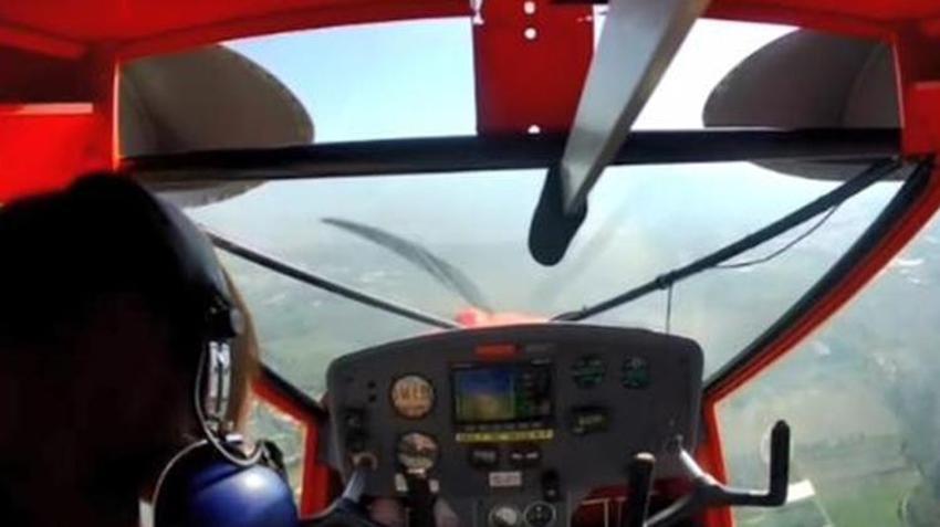Yaptığı bu uçuşla Türkiye'nin en genç kadın pilotu oldu! 'Sabiha Gökçen'in yolundan gideceğim'